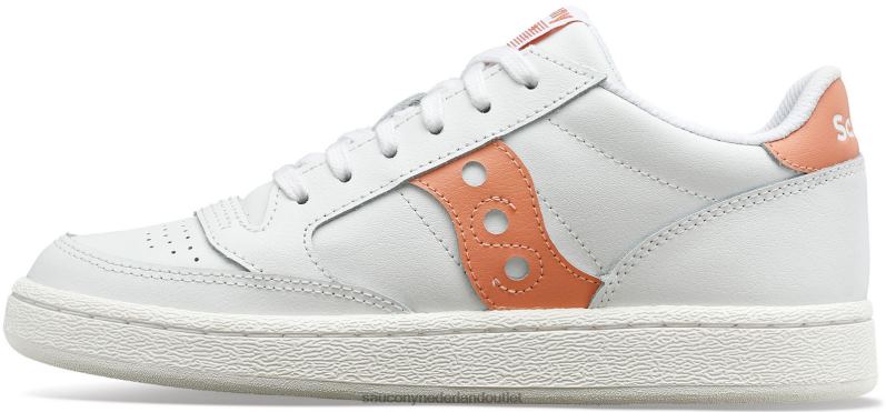 jazzcourt pu vrouwen Saucony64BDR687 wit/blos