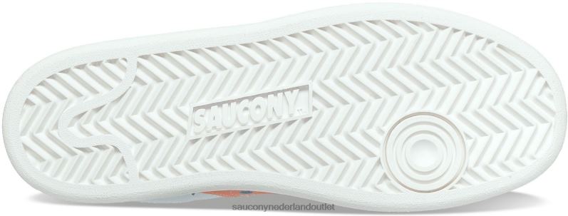 jazzcourt pu vrouwen Saucony64BDR687 wit/blos