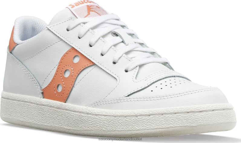 jazzcourt pu vrouwen Saucony64BDR687 wit/blos