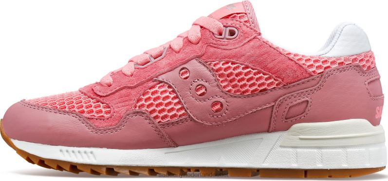 schaduw 5000 zomer vrouwen Saucony64BDR666 lichtroze/wit