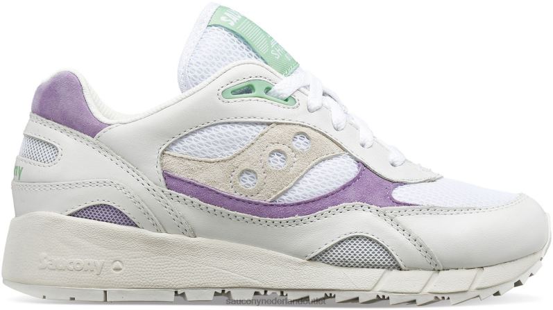 schaduw 6000 vrouwen Saucony64BDR707 wit/paars