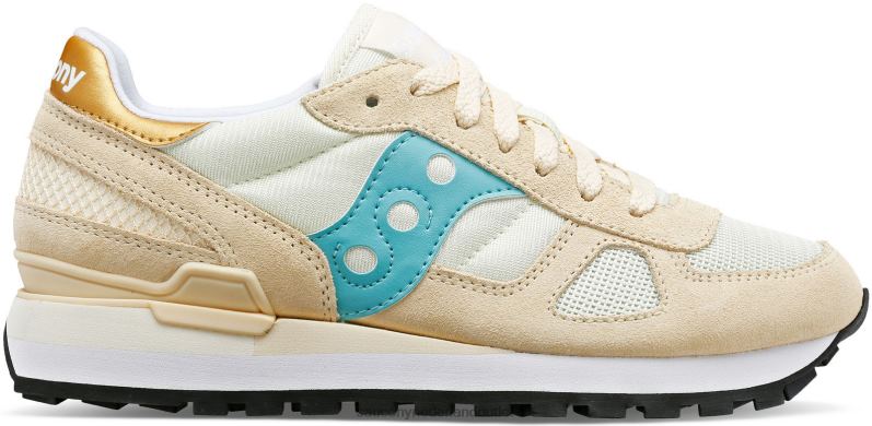 schaduw origineel vrouwen Saucony64BDR672 bruin/turkoois
