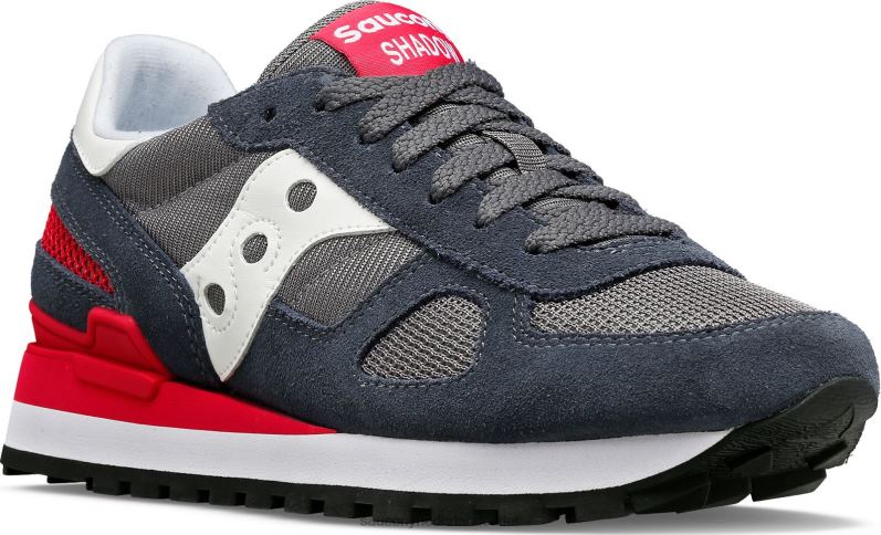 schaduw origineel vrouwen Saucony64BDR675 donkergrijs/rood