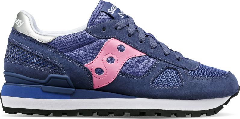 schaduw origineel vrouwen Saucony64BDR678 marine/roze