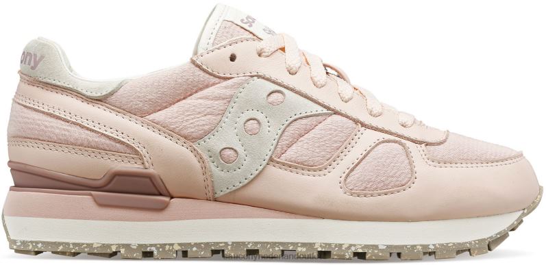schaduw origineel vrouwen Saucony64BDR680 perzik/wit