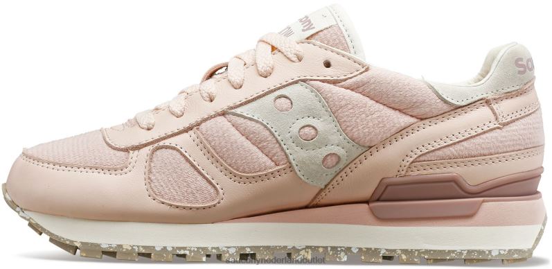schaduw origineel vrouwen Saucony64BDR680 perzik/wit