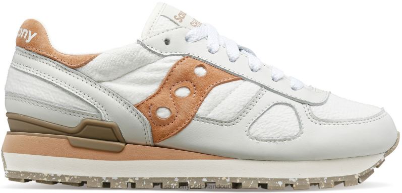 schaduw origineel vrouwen Saucony64BDR684 wit/bruin