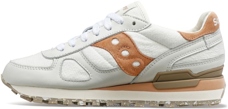 schaduw origineel vrouwen Saucony64BDR684 wit/bruin
