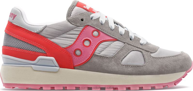 schaduw origineel zacht en glanzend vrouwen Saucony64BDR706 grijs