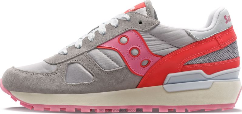 schaduw origineel zacht en glanzend vrouwen Saucony64BDR706 grijs
