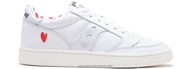 st. valentijn jazzbaan vrouwen Saucony64BDR704 wit