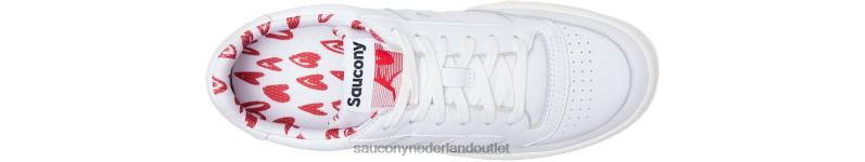 st. valentijn jazzbaan vrouwen Saucony64BDR704 wit
