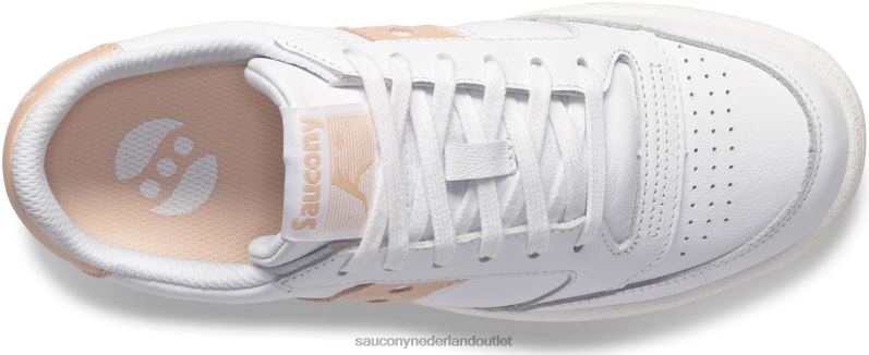 jazzcourt metallic vrouwen Saucony64BDR660 wit/abrikoos