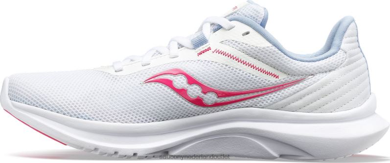 convergentie vrouwen Saucony64BDR587 wit/roze