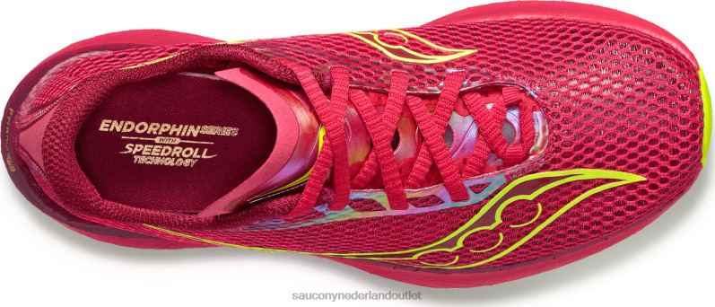 endorfine pro 3 vrouwen Saucony64BDR549 rode roos