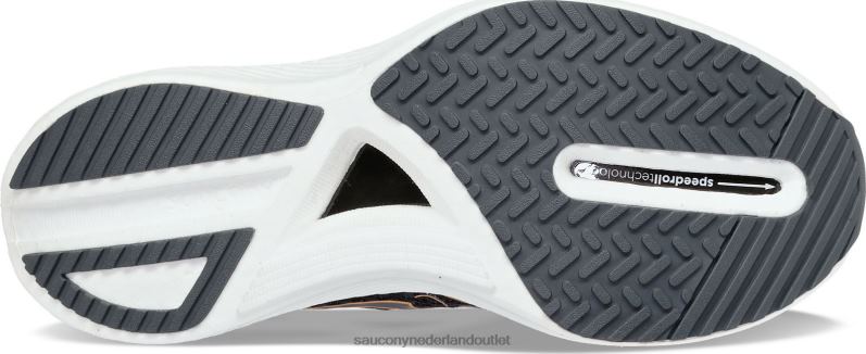 endorfine pro 3 vrouwen Saucony64BDR552 zwart/goudkleurig