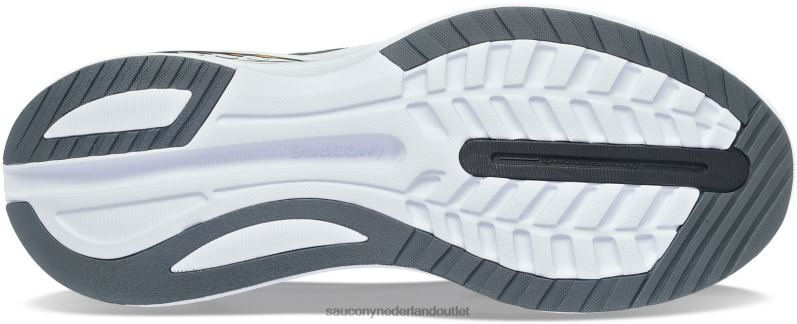 endorfine shift 3 breed vrouwen Saucony64BDR642 zwart/goudkleurig