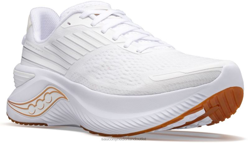 endorfine shift 3 breed vrouwen Saucony64BDR643 wit/gom