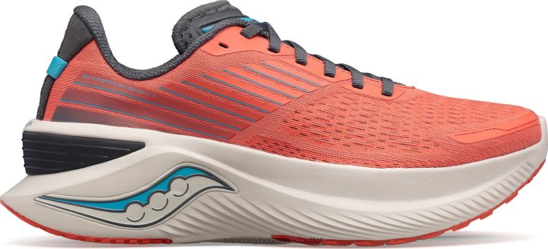 endorfine shift 3 vrouwen Saucony64BDR636 koraal/schaduw