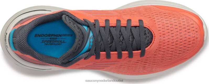 endorfine shift 3 vrouwen Saucony64BDR636 koraal/schaduw