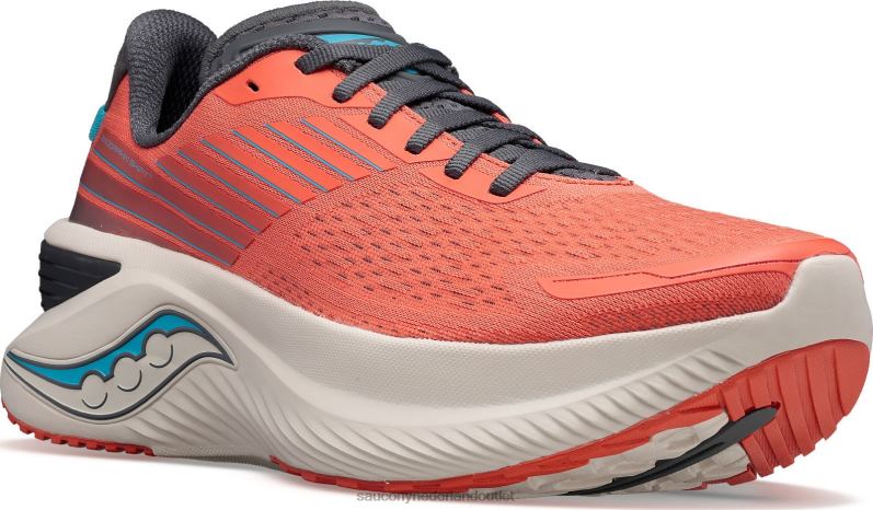 endorfine shift 3 vrouwen Saucony64BDR636 koraal/schaduw