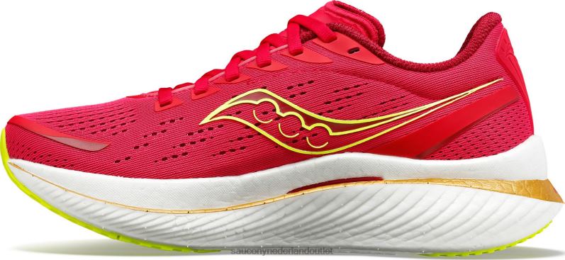 endorfine snelheid 3 vrouwen Saucony64BDR511 rode roos