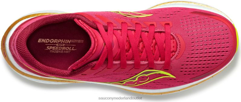 endorfine snelheid 3 vrouwen Saucony64BDR511 rode roos