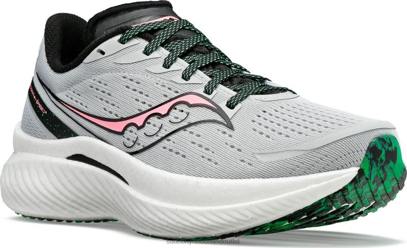 endorfine snelheid 3 vrouwen Saucony64BDR515 beton/vizi
