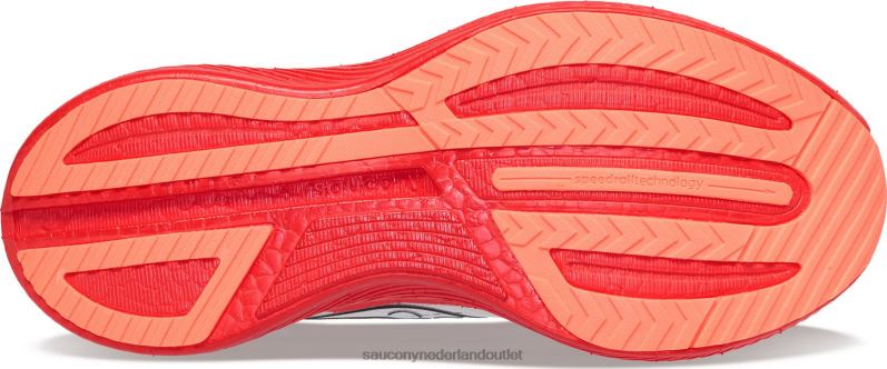 endorfine snelheid 3 vrouwen Saucony64BDR520 wit/zwart/zichtbaar