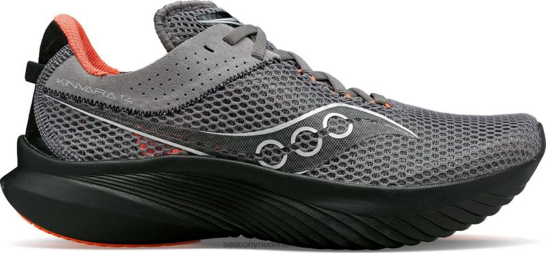kinvara 14 vrouwen Saucony64BDR533 grind/zwart