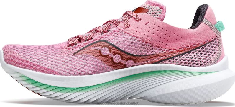 kinvara 14 vrouwen Saucony64BDR534 pioen/twijg