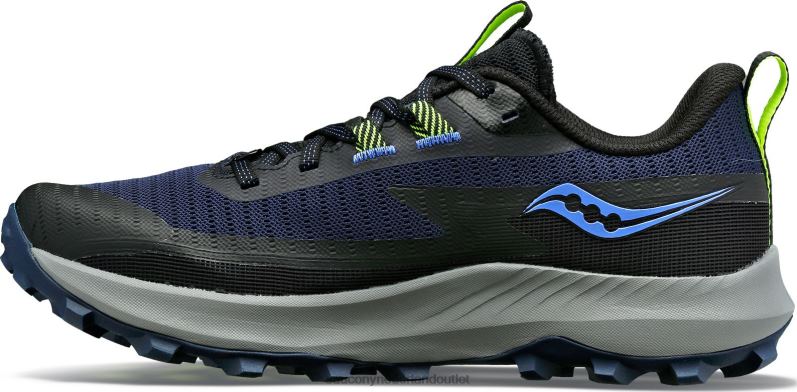 slechtvalk 13 breed vrouwen Saucony64BDR619 nacht/fossiel