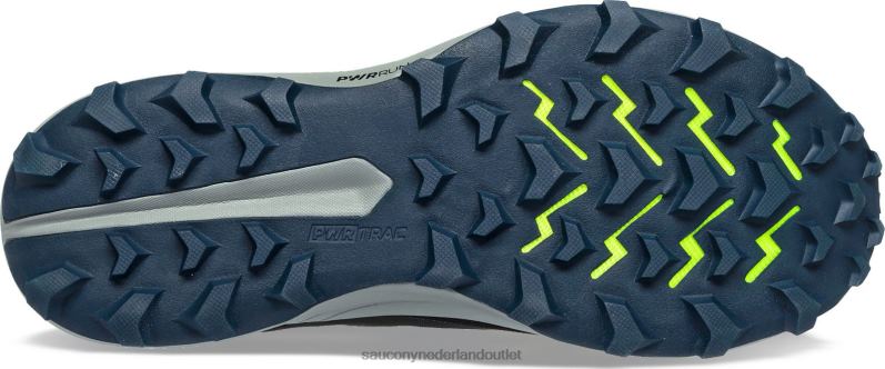 slechtvalk 13 breed vrouwen Saucony64BDR619 nacht/fossiel