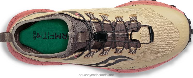 slechtvalk 13 st vrouwen Saucony64BDR651 woestijn/omber