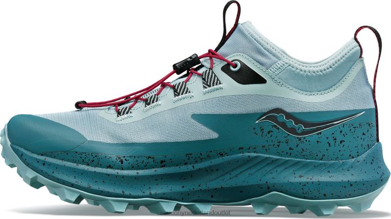 slechtvalk 13 st vrouwen Saucony64BDR652 mineraal/mos