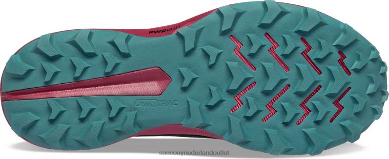 slechtvalk 13 vrouwen Saucony64BDR538 bes/mineraal