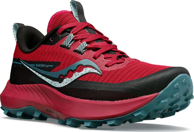 slechtvalk 13 vrouwen Saucony64BDR538 bes/mineraal