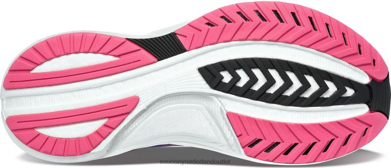 tempus vrouwen Saucony64BDR564 blauwe raz/schil