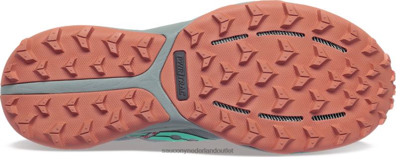 xdus ultra 2 vrouwen Saucony64BDR605 fossiel/roet